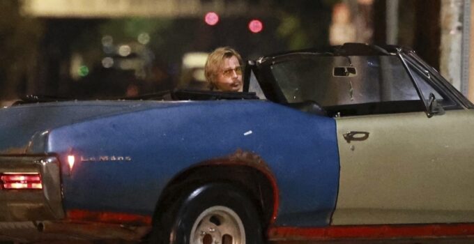 Brad Pitt Oscar kazandığı yapımın devam filmi setinde