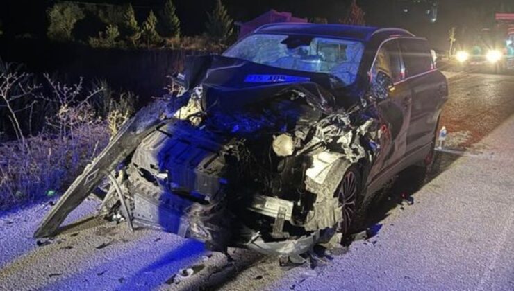 Burdur’da kaza: 3’ü çocuk 6 yaralı