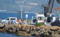 Çanakkale’de iskeleden düşen genç boğulma tehlikesi geçirdi