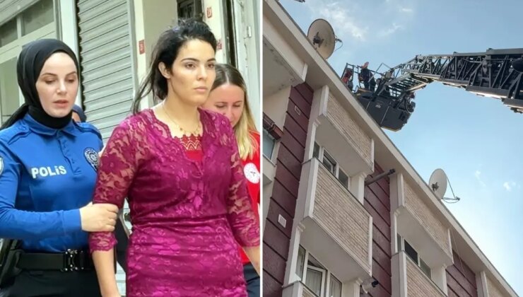 Çatıda ağlayan kadın intihar edecek zannedildi, kaçak göçmen olduğu öğrenildi