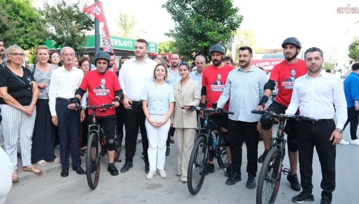 CHP Ceyhan Gençlik Kolları üyelerinden ‘Özgürlük Pedalları’ etkinliği: Tutuklu belediye başkanlarına destek için Silivri’ye bisikletle yola çıktılar