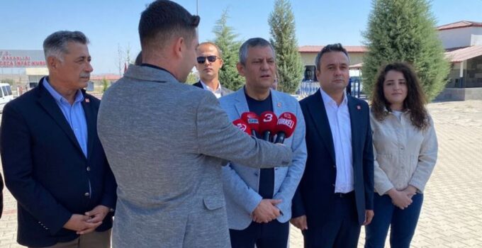 CHP lideri Özel’den tutuklu ziyareti