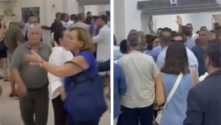 CHP Marmaris delege seçimlerinde gerginlik! Arbede yaşandı