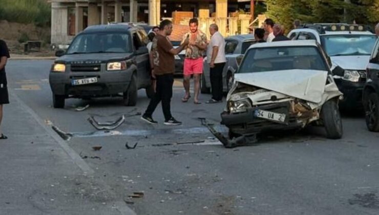 Cipiyle kocasının aracını hurdaya çevirdi!