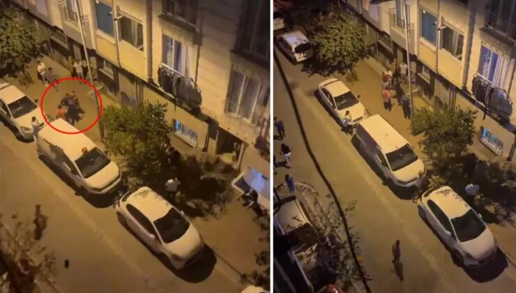 Çocuk yaştaki saldırgan, polisi böyle yumrukladı
