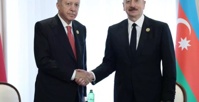 Cumhurbaşkanı Erdoğan Azerbaycan Cumhurbaşkanı Aliyev ile görüştü