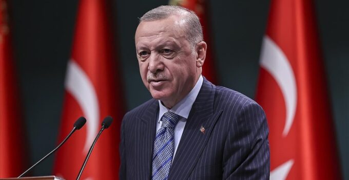Cumhurbaşkanı Erdoğan’dan başsağlığı mesajı
