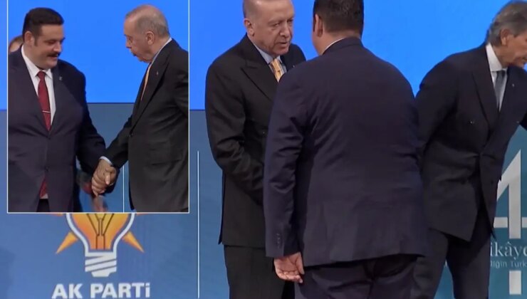 Cumhurbaşkanı Erdoğan’ın uyarısı rozet takma törenine damga vurdu