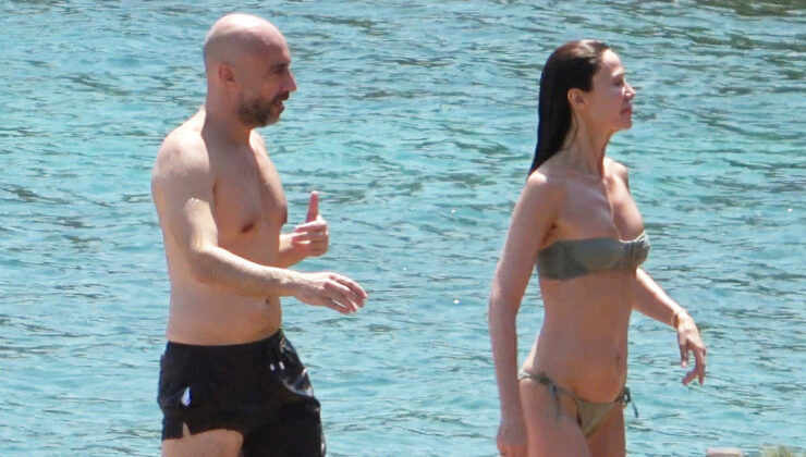 Demet Şener ile Tolga Arman’ın Bodrum tatili