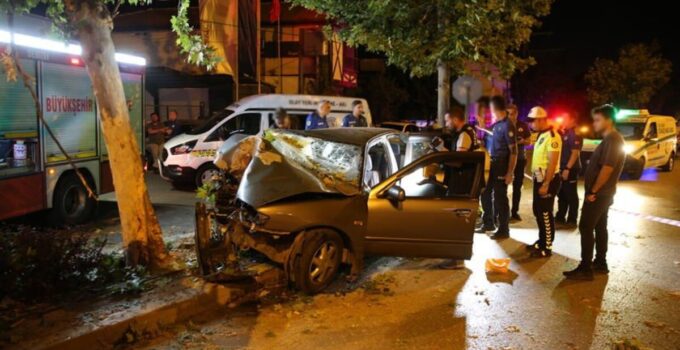 Denizli’de feci kaza! 2 ölü, 1 ağır yaralı