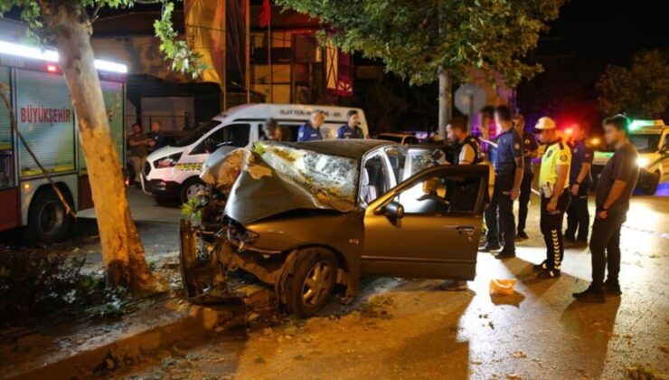 Denizli’de feci kaza! 2 ölü, 1 ağır yaralı