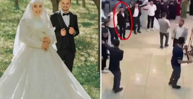 Düğün günü yengesi tarafından öldürülen damadın son görüntüleri