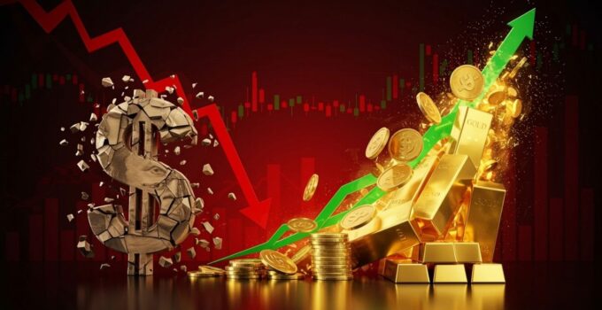 Dünyanın gözü Powell'da: Konuşmaya başladı altın fırladı