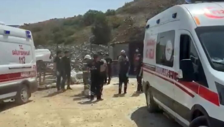 Elazığ’da maden ocağında göçük! Çok sayıda ekip olay yerinde
