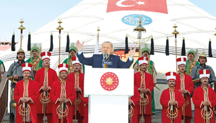 Erdoğan’dan Ahlat mesajları: Terörsüz Türkiye’de son düzlüğe vardık