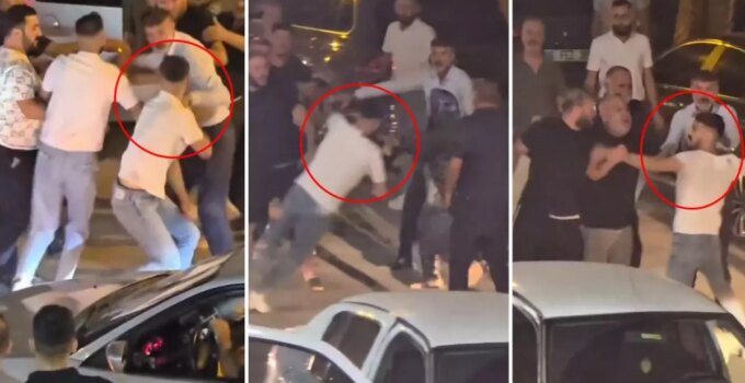 Erkekliğe sığar mı? 5 kişi, tek düşürdükleri genci böyle dövdü