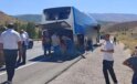 Erzincan’da yolcu otobüsü kaza yaptı! 1 ölü, 4 yaralı