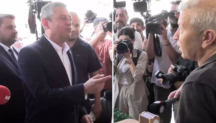 Eşinin aldığı maaşı söyleyen Özgür Özel, "Hamdolsun" diyen esnafa kızdı