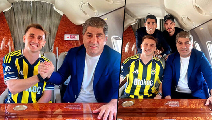 Fenerbahçe’nin yeni transferi Kerem Aktürkoğlu, İstanbul’a geldi!