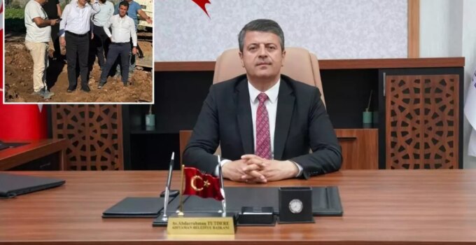 Göreve iade edilen Adıyaman Belediye Başkanı Tutdere mesaisine başladı
