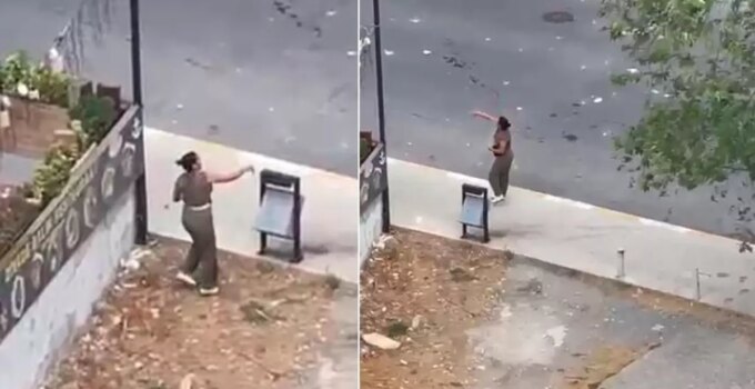 Gün geçmiyor ki yeni olay yaşanmasın! Koca koca taşları sürücülere attı