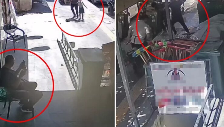 Gündüz vakti çocuğu kaçırmak istedi, esnaf son anda engel oldu