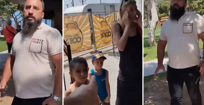 Halk plajında belediye eliyle vatandaşa zulüm! Görevlinin pişkin tavırları pes dedirtti