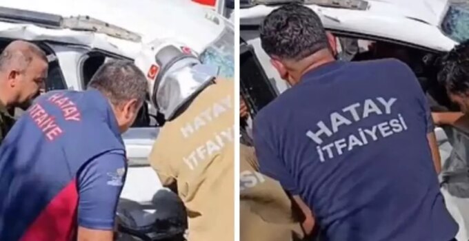 Hatay’da düğün yolunda feci kaza! 3 ölü, 2 yaralı