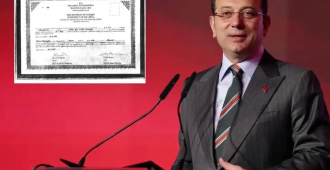 İmamoğlu ve 27 kişinin diplomaları YÖKSİS’ten silindi