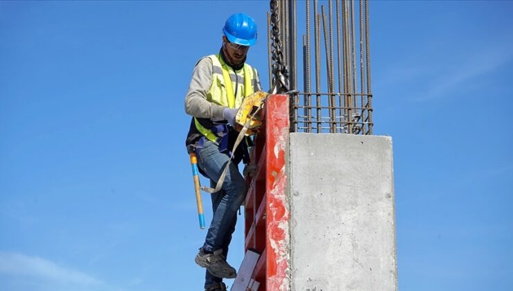 İnşaat sektöründe istihdam 36 aydır artıyor: Çalışan sayısı 2 milyona yaklaştı