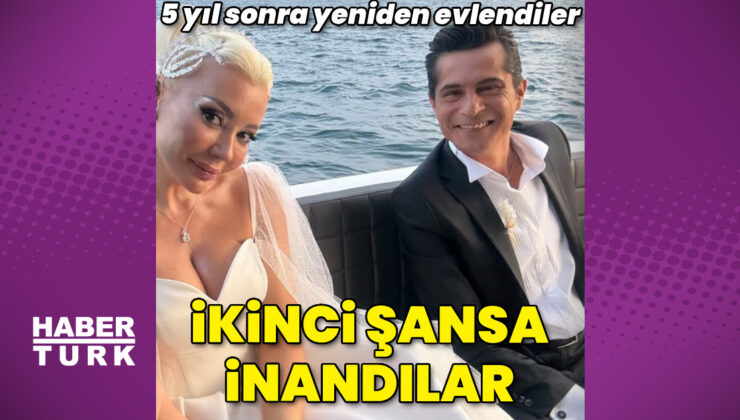 İsmail Hacıoğlu ile Duygu Kumarki, ikinci kez evlendi