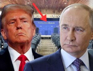 İşte Putin ile Trump’ın konuşacağı oda! Duvardaki yazı dikkat çekti