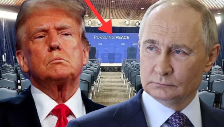 İşte Putin ile Trump’ın konuşacağı oda! Duvardaki yazı dikkat çekti