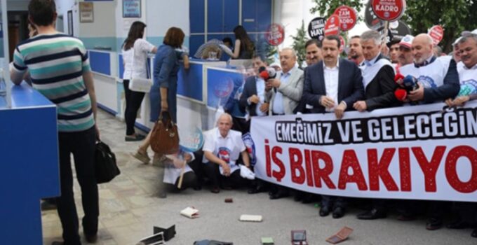 Kamuda işi olanlar dikkat! İktidara yakın sendika iş bırakıyor