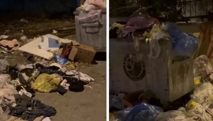 Kartal’da işçiler iş yavaşlattı! İlçede çöp dağları oluştu