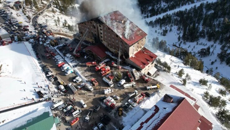Kartalkaya’daki otel yangınında başmüfettiş hakkında soruşturma izni verildi