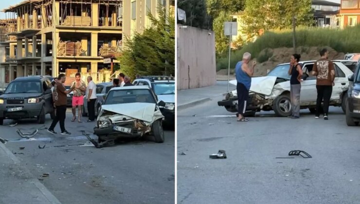 Kavga ettiği eşinin otomobilini cipiyle çarparak hurdaya çevirdi
