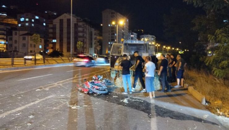 Kayseri’de motosiklet traktöre çarptı: 1 ölü