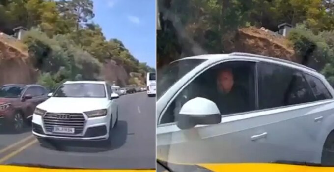 Kazaya davetiye çıkaran gurbetçi bir de üste çıkmaya çalıştı
