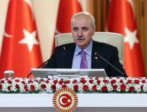 Komisyonda sözlerine Kürtçe başladı, Numan Kurtulmuş anında uyardı
