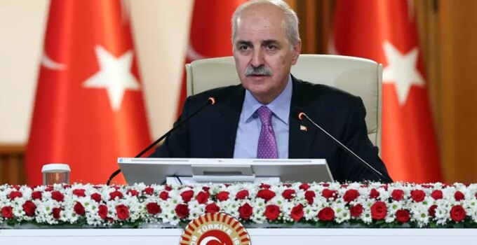 Komisyonda sözlerine Kürtçe başladı, Numan Kurtulmuş anında uyardı