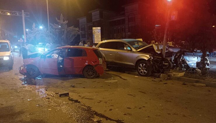 Malatya’da zincirleme kaza: 7 yaralı