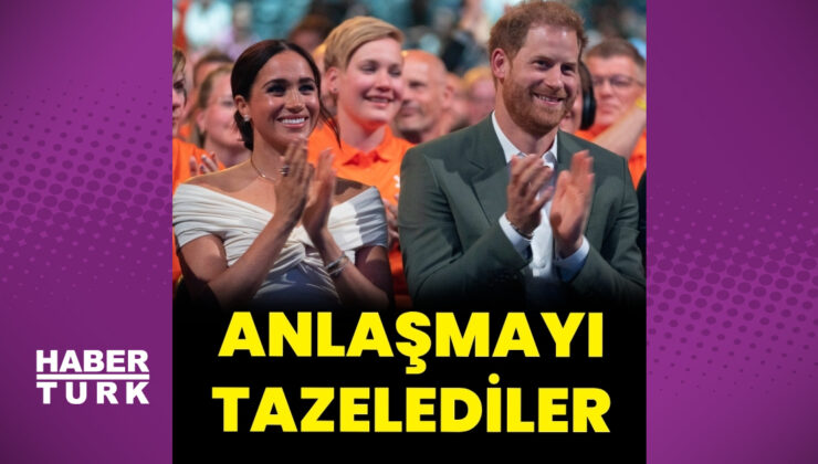 Meghan Markle ve Prens Harry, anlaşma tazeledi