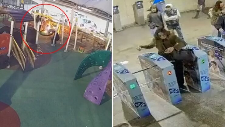Minguzzi cinayetinde yeni görüntüler! Parkta ateş yakıp metrodan kaçak geçmişler