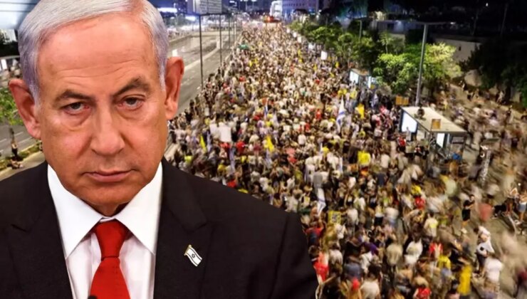 Netanyahu, İsraillilerin sabrını taşırdı! Binlerce kişi meydanlara döküldü
