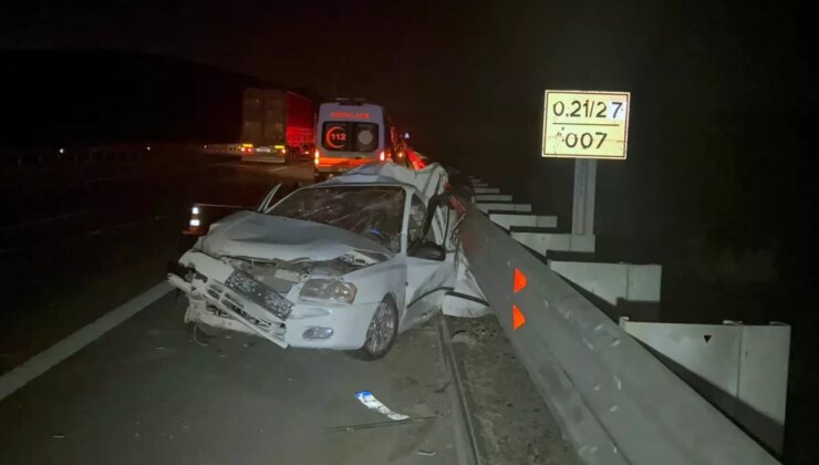 Niğde’de otoyolda feci kaza: 3 ölü, 1 yaralı