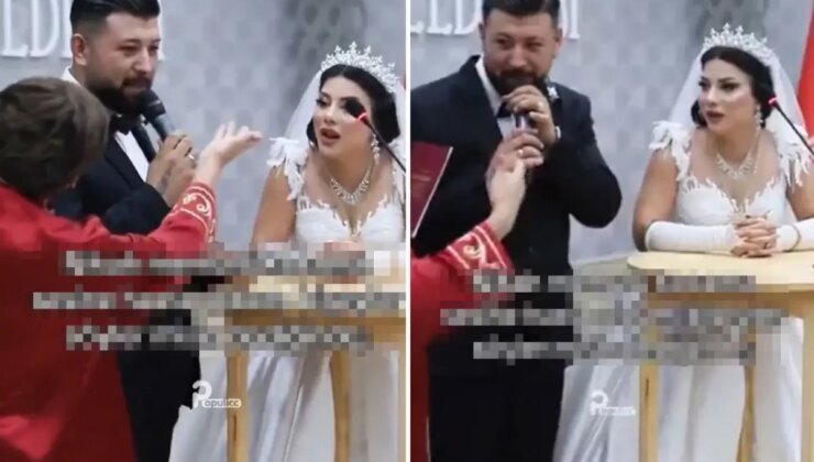 Nikah memurunun damattan isteği sonrası gelin şoke oldu: Ben olsam yolardım
