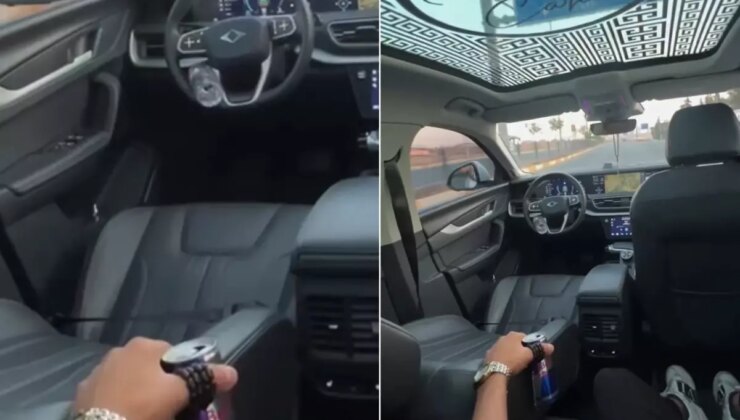 Oto pilotu pet şişe ile kandırıp arka koltukta video çekti! Bedeli ağır oldu