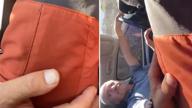 Otostop çeken genç, aracına bindiği adamın tacizini böyle kayda aldı