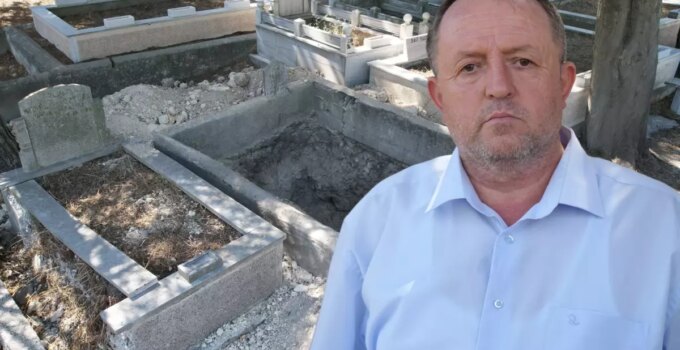 "Ermeni mezarlığı" diyerek dadandılar! Yakınlarının kemiklerini dışarıda bulan mahalleli isyanda